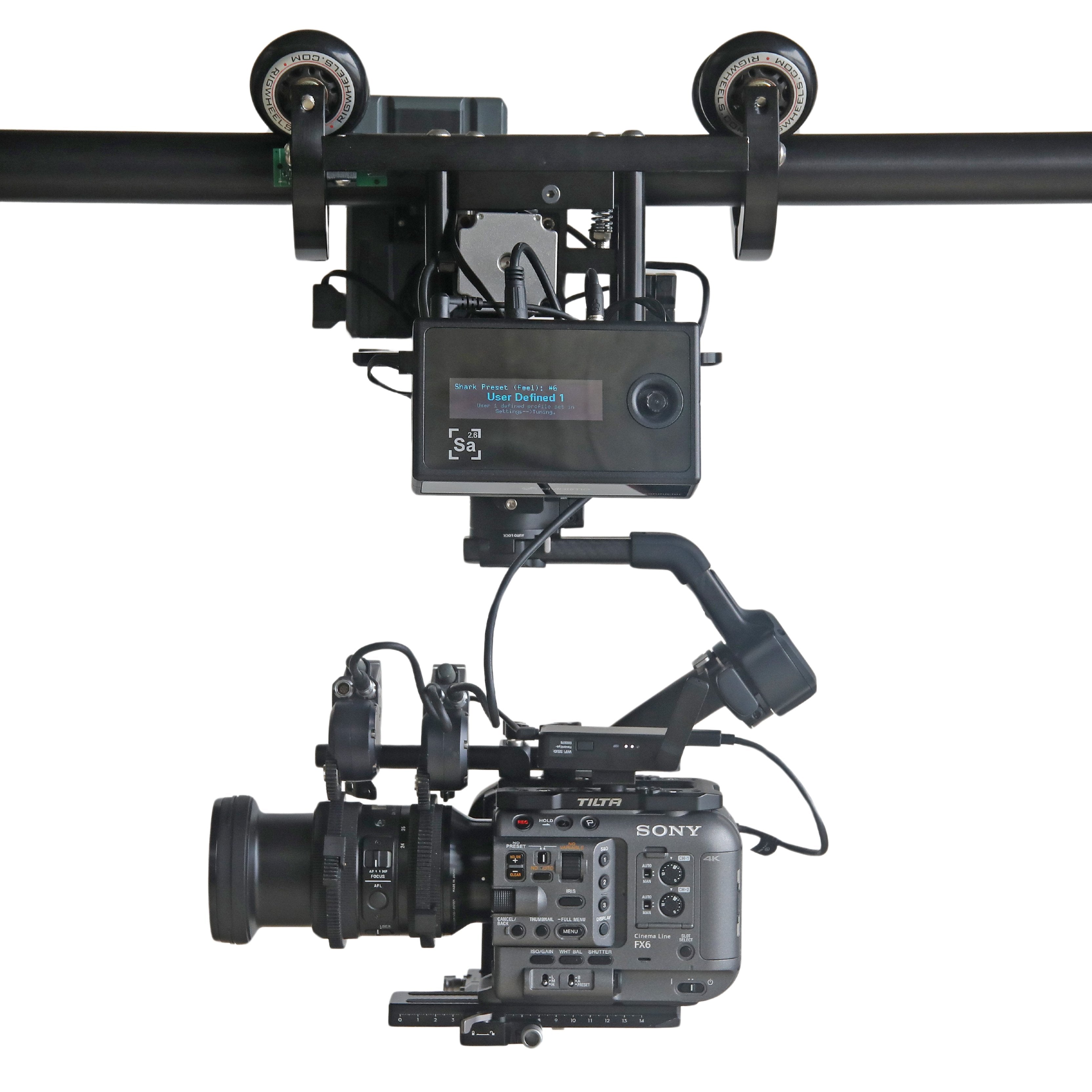 Monorail + Conductor - Single Rail Camera Motion Control - eMotimo