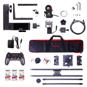 eMotimo Spectrum ST4 Run and Gun Bundle overview of all items included in Direct Drive bundle
