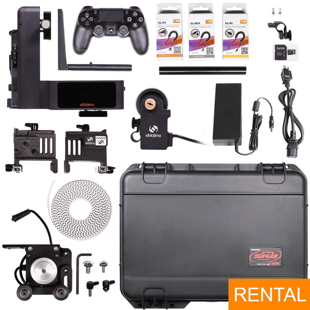 RENTAL: Spectrum ST4 Pro + Fz Motor + Dana Dolly Integration Kit with Case - eMotimo