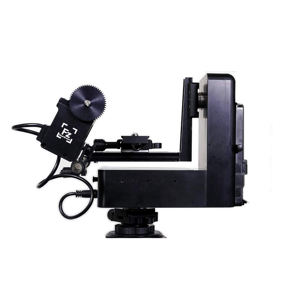 eMotimo Spectrum ST4 V-Mount with Focus, FZ Rail, Riser Clamp, Forward Backward Adjustment and Heavy Duty L Bracket