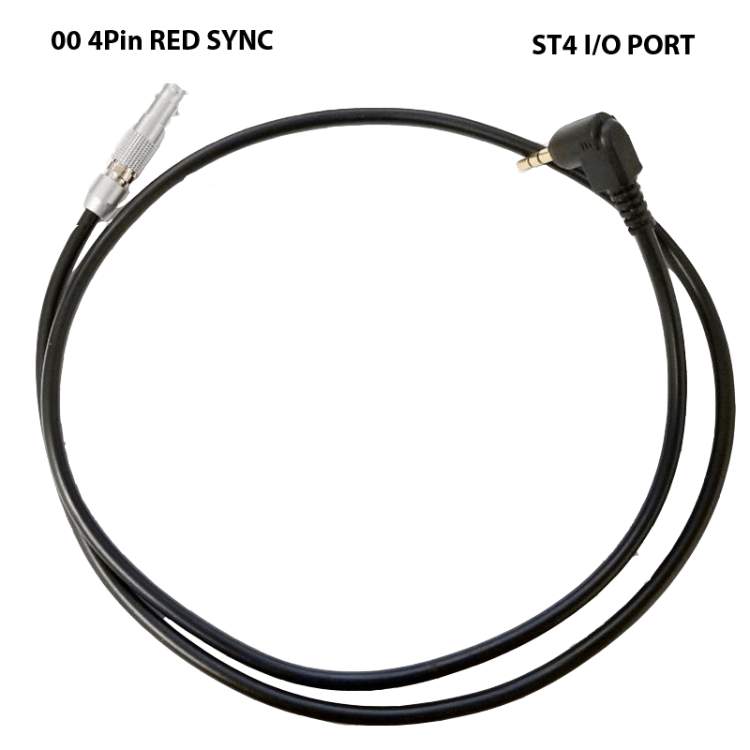 ST4 I/O to RED SYNC Cable – eMotimo